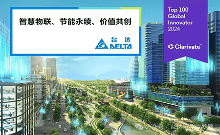 連續(xù)三年入選！臺(tái)達(dá)再登全球百?gòu)?qiáng)創(chuàng)新機(jī)構(gòu)